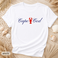 Cape Cod Lobster T-Shirt - Comfort Colors garment-dyed unisex tee, Cape Cod lobster graphic