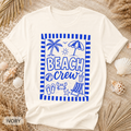Beach Crew T-Shirt - Comfort Colors garment-dyed unisex tee, beach crew graphic