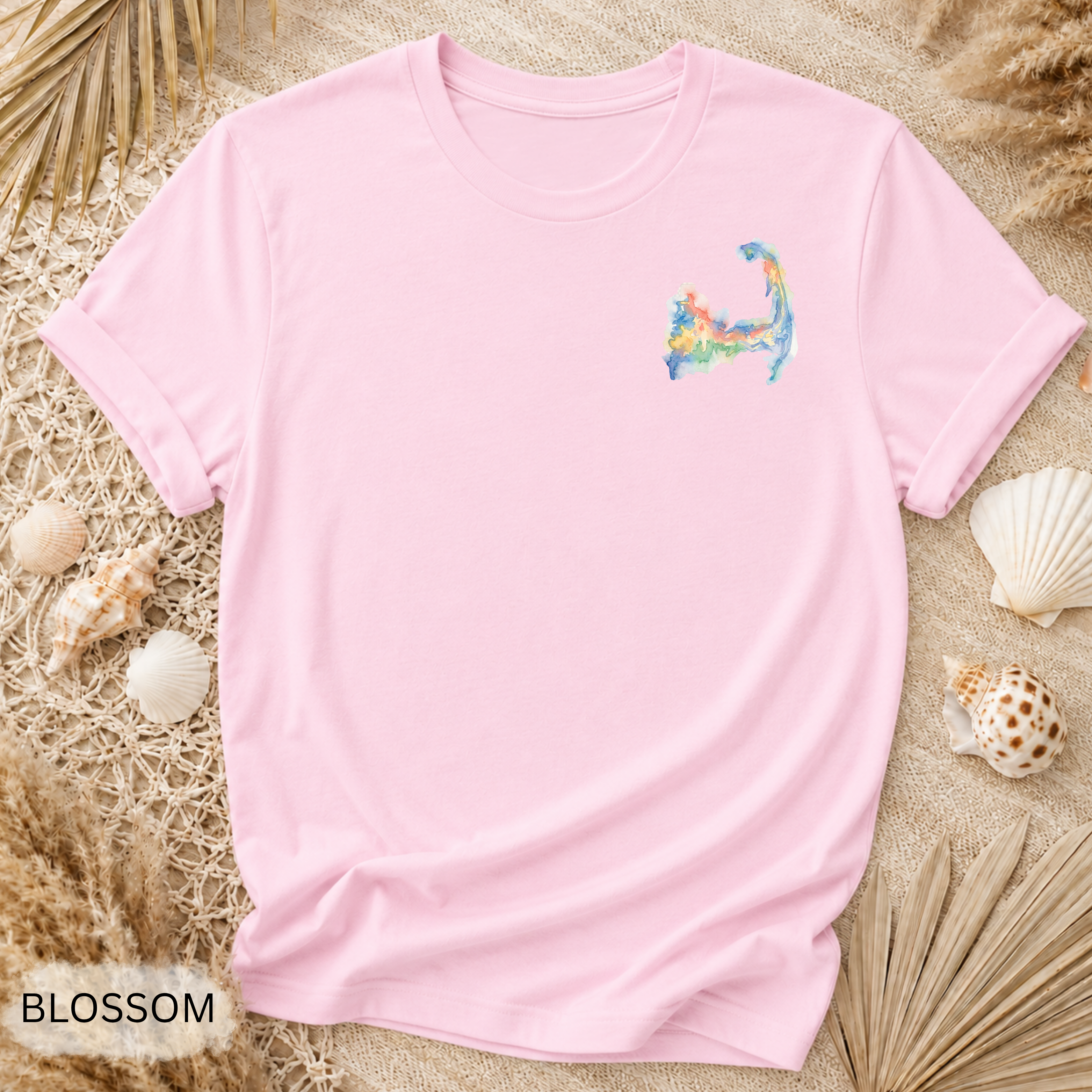 Cape Cod Watercolor T-Shirt