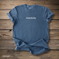 Homebody T-Shirt - Comfort Colors garment-dyed unisex tee, embroidered homebody design