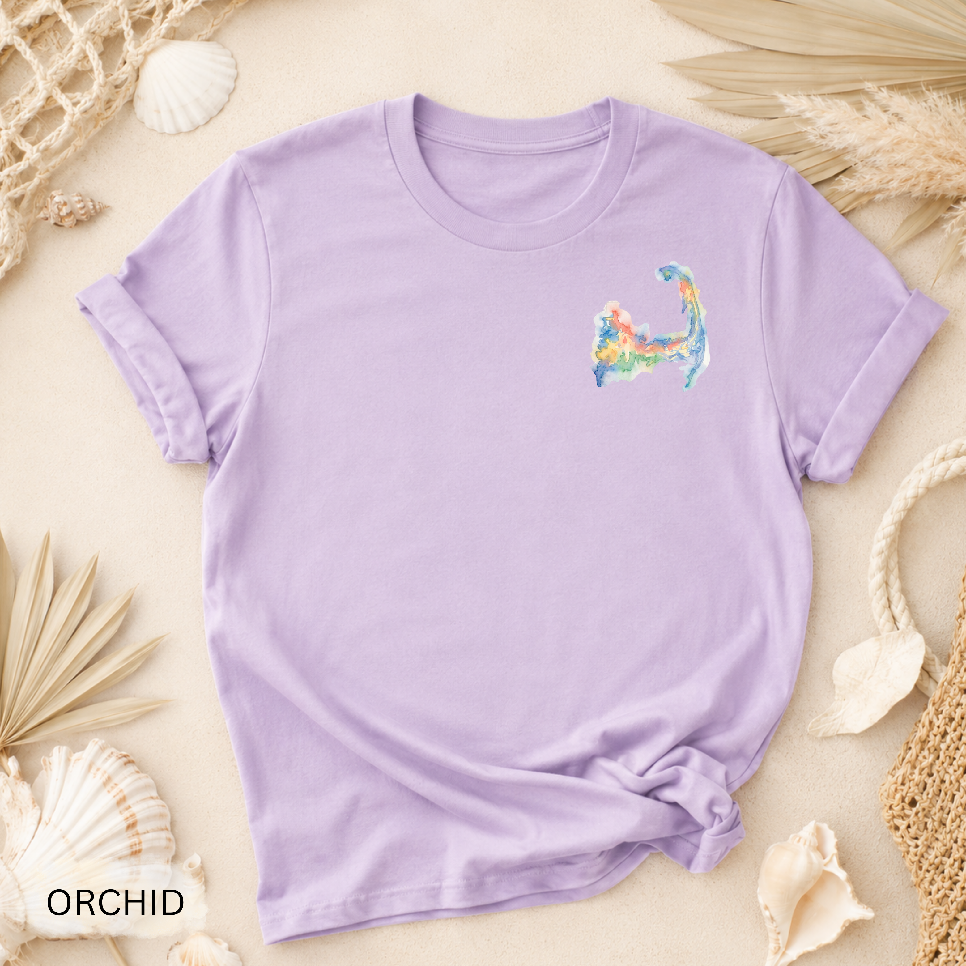 Cape Cod Watercolor T-Shirt