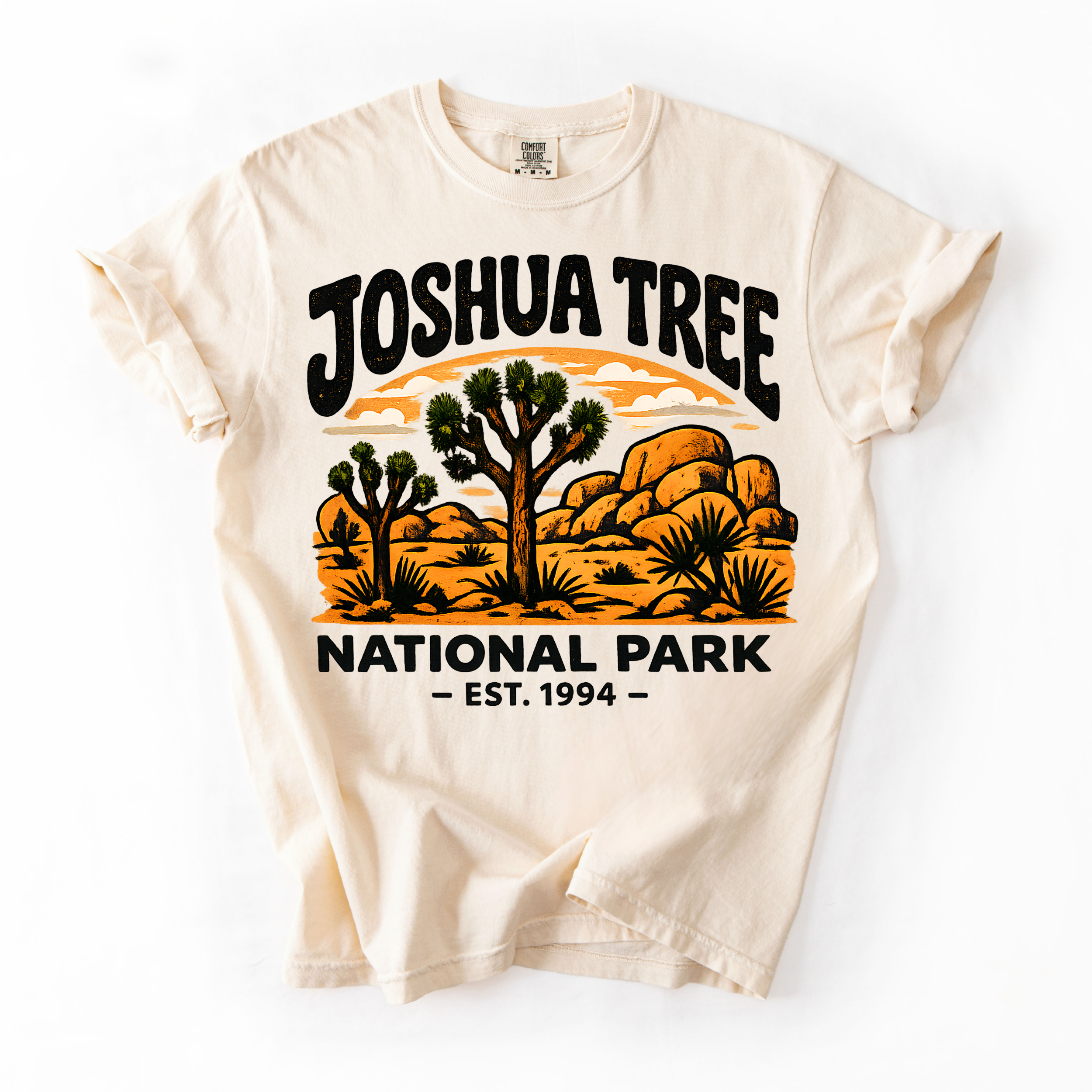 Joshua Tree National Park T-Shirt — Vintage Desert Landscape Tee