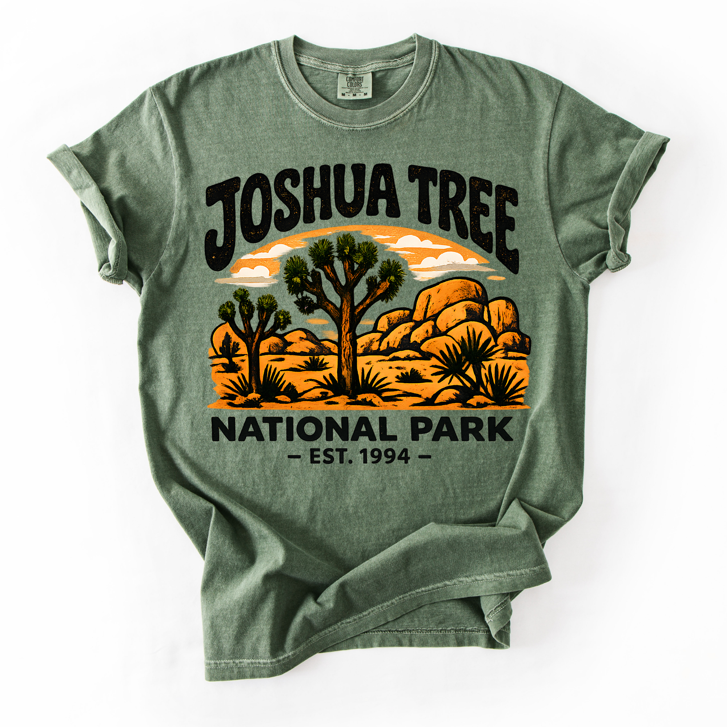 Joshua Tree National Park T-Shirt — Vintage Desert Landscape Tee