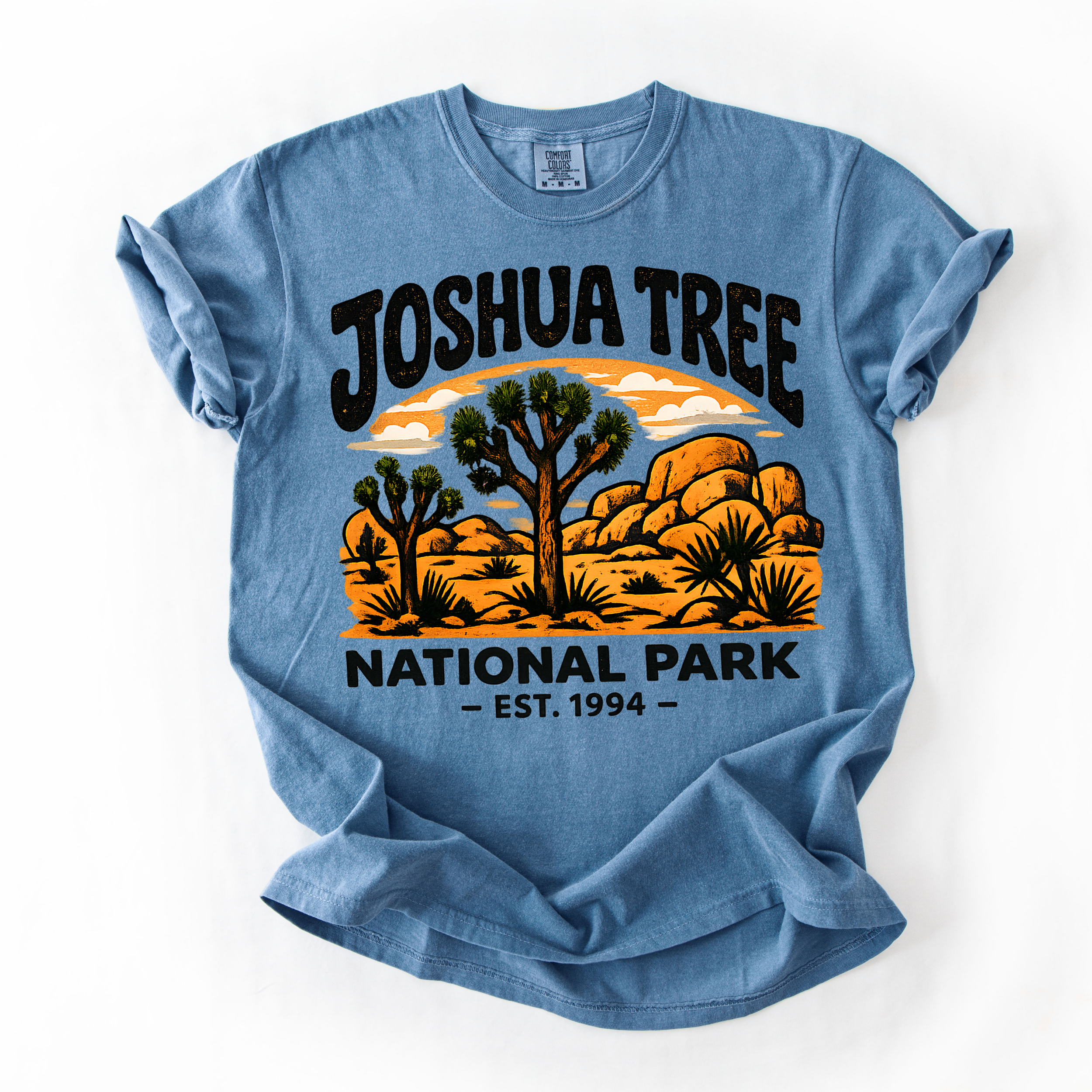 Joshua Tree National Park T-Shirt — Vintage Desert Landscape Tee