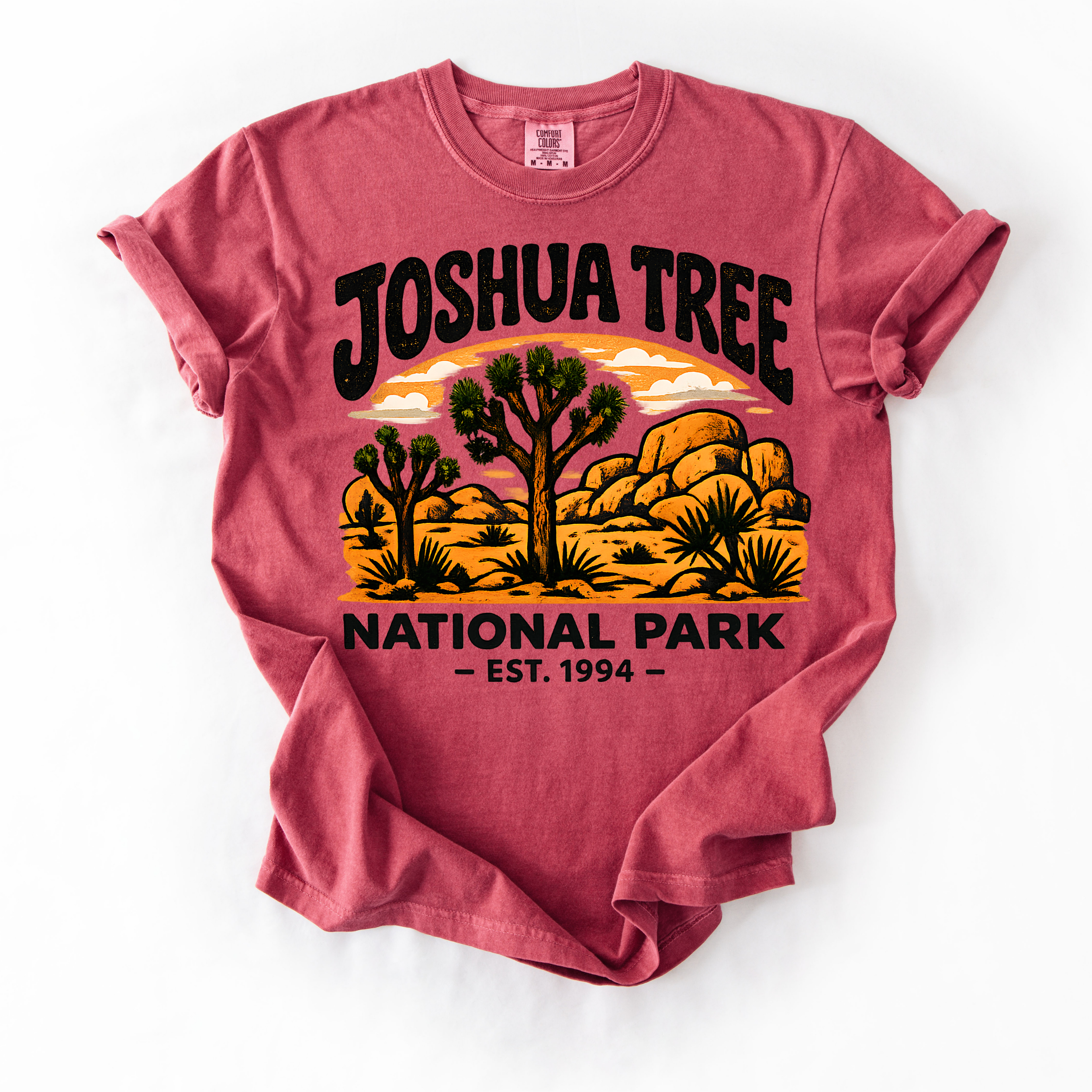 Joshua Tree National Park T-Shirt — Vintage Desert Landscape Tee