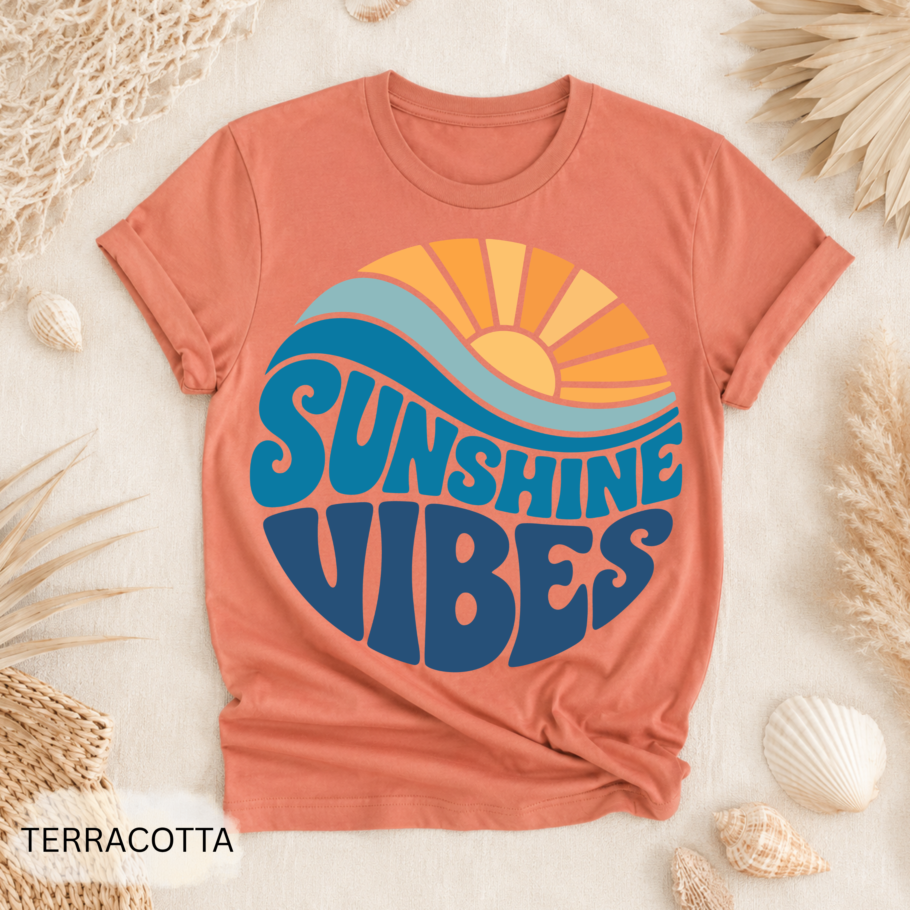 Retro Summer Sunshine T-Shirt