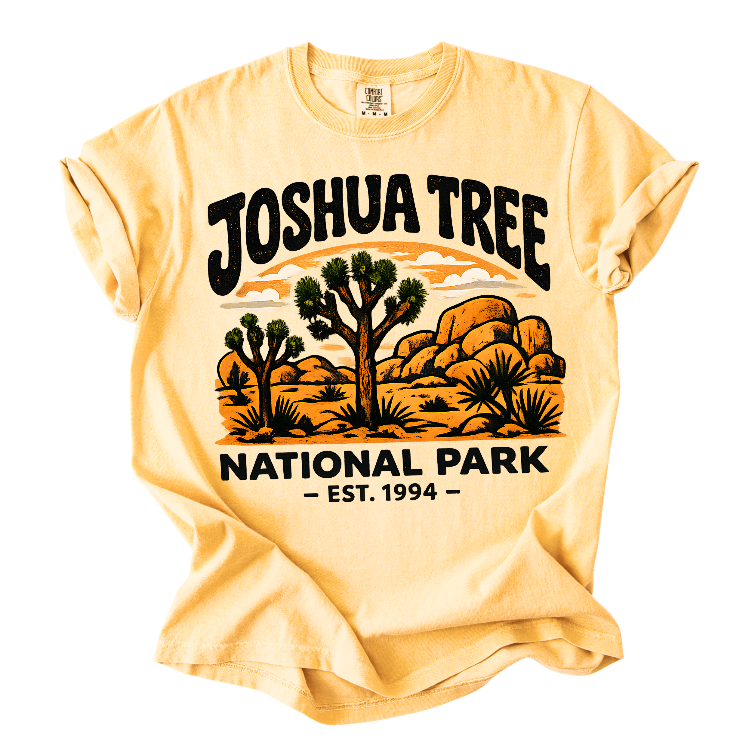 Joshua Tree National Park T-Shirt — Vintage Desert Landscape Tee