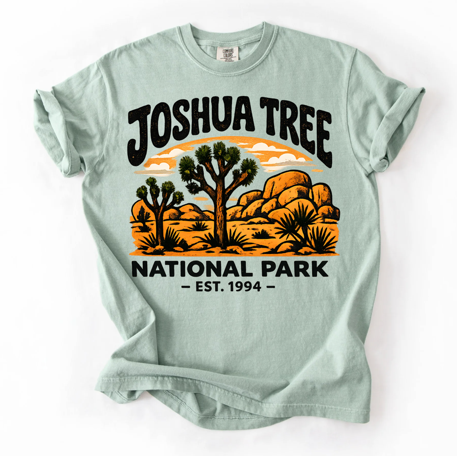 Joshua Tree National Park T-Shirt — Vintage Desert Landscape Tee