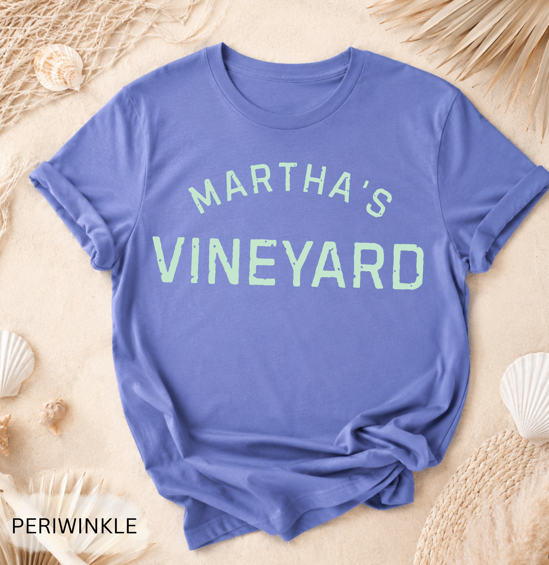 Martha's Vineyard T-Shirt - Comfort Colors garment-dyed unisex tee, Martha's Vineyard island graphic